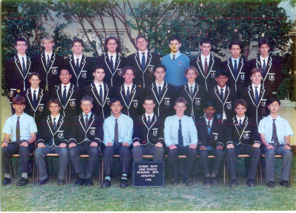 Athletics CHS Regional Representatives 1996