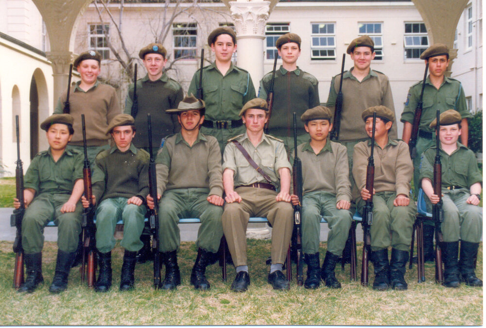 Cadets Second Platoon 1992 