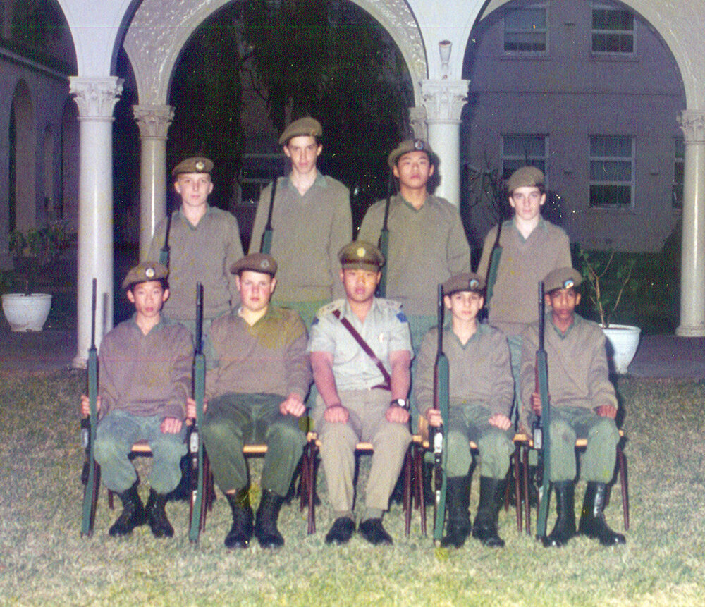 Cadets Third Platoon 1995