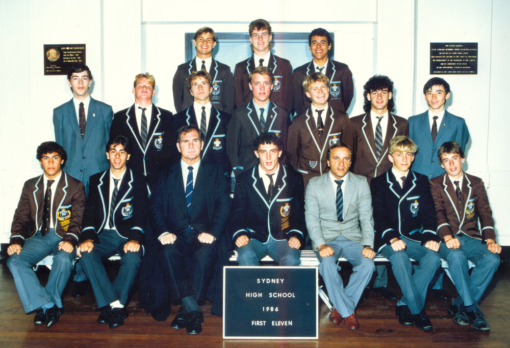 Cricket 1st XI 1986