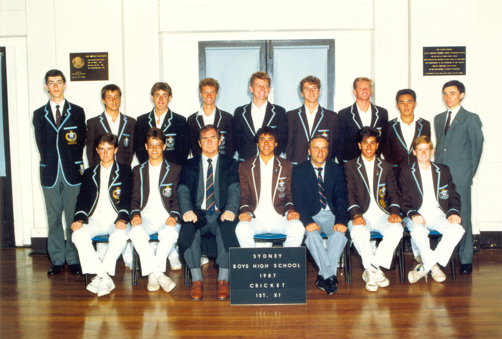 Cricket 1st XI 1987
