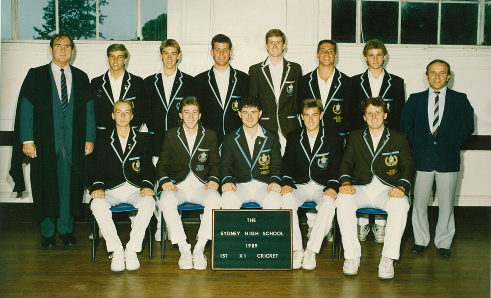 Cricket 1st XI 1989