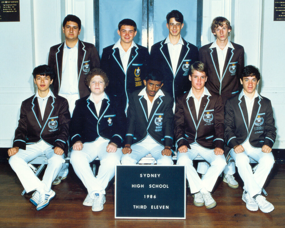 Cricket 3rd XI 1986