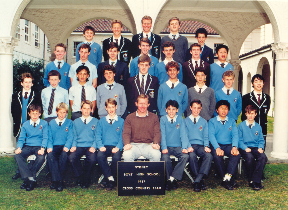Cross Country Team 1987