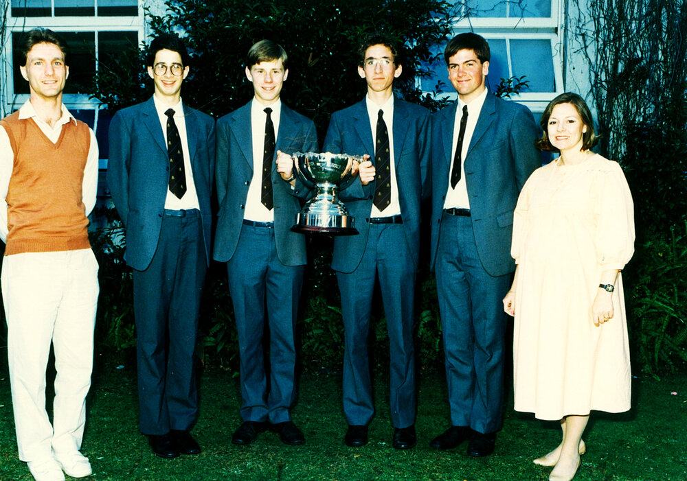 Debating GPS 2nd grade 1985