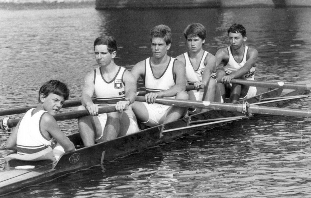 Rowing 4th IV 1986