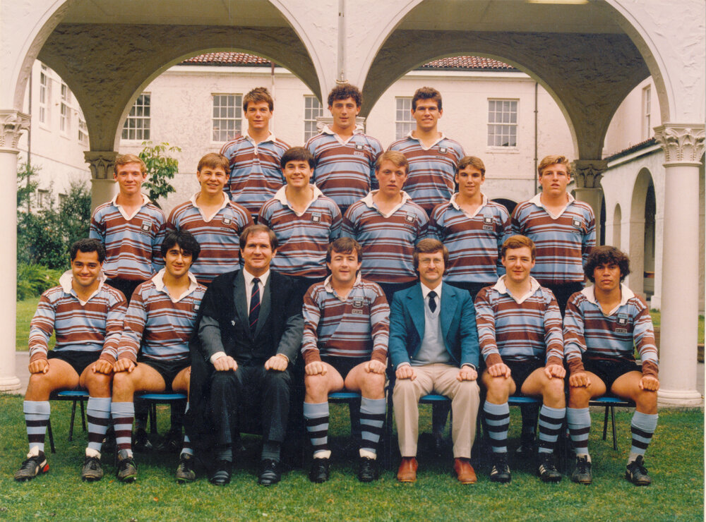Rugby 1st XV 1986