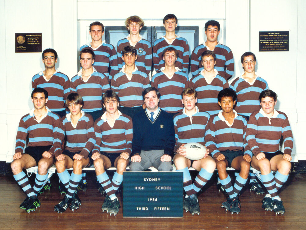 Rugby 3rd XV 1986