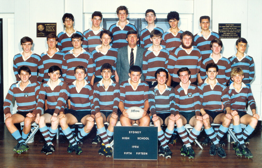 Rugby 5th XV 1986