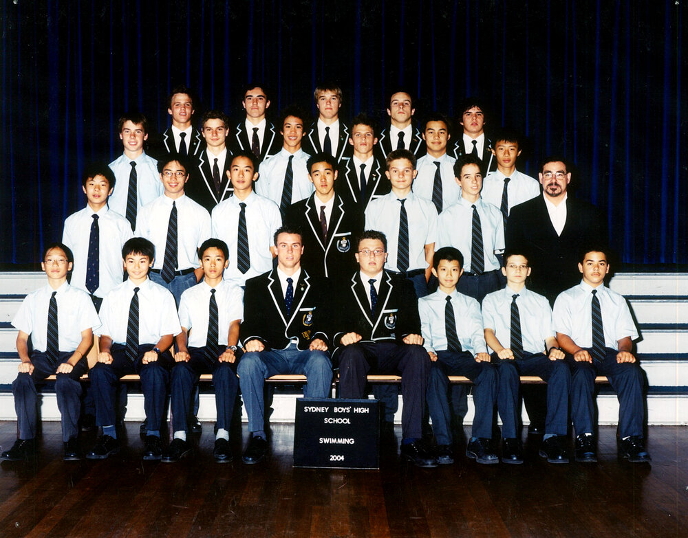 Swimming GPS Team 2004