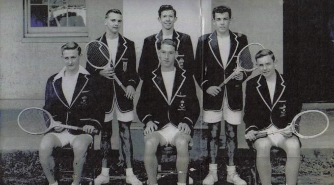 Tennis 2nd grade 1955