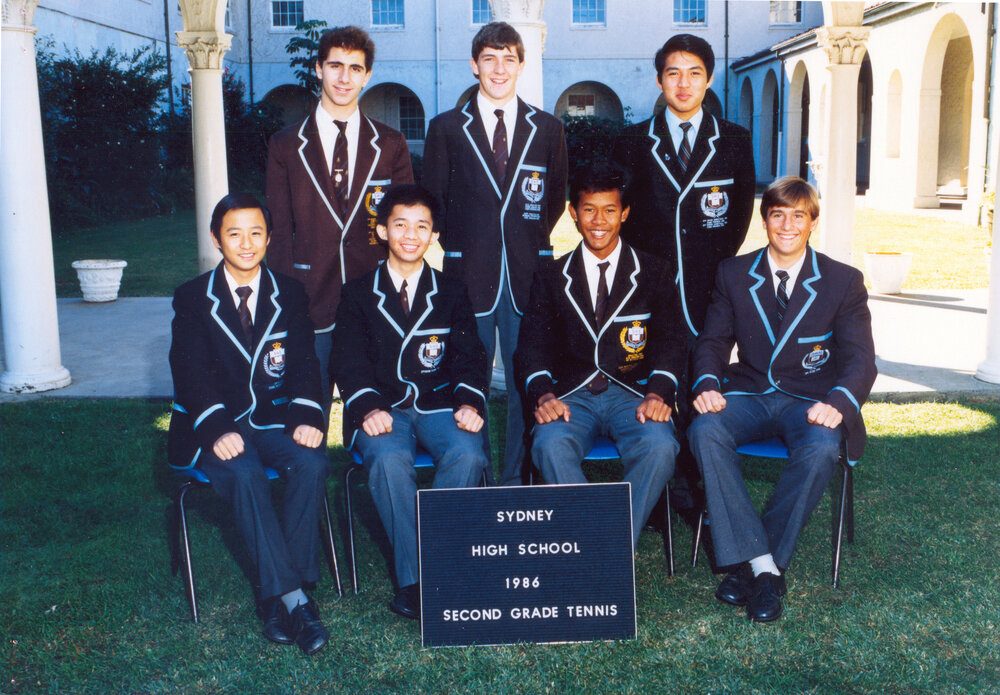 Tennis 2nd grade 1986