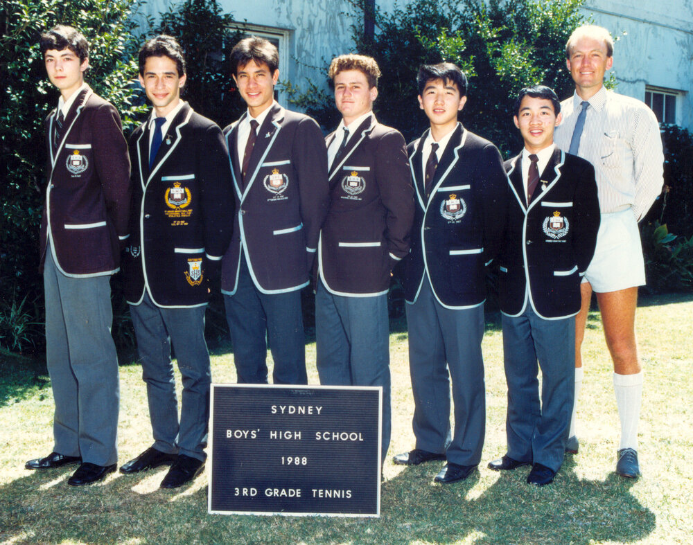 Tennis 3rd grade 1988