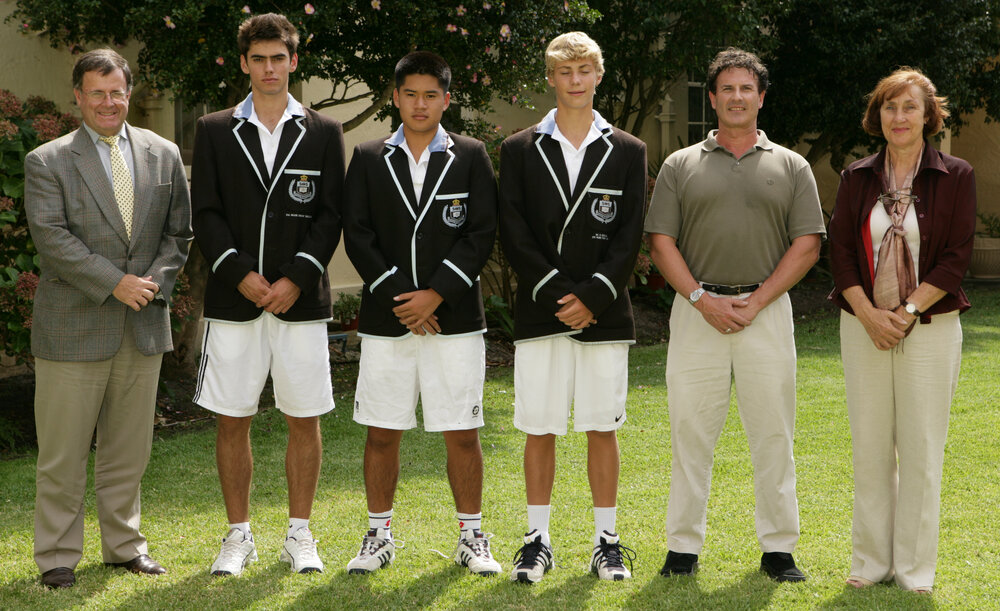 Combined GPS tennis representatives 2005