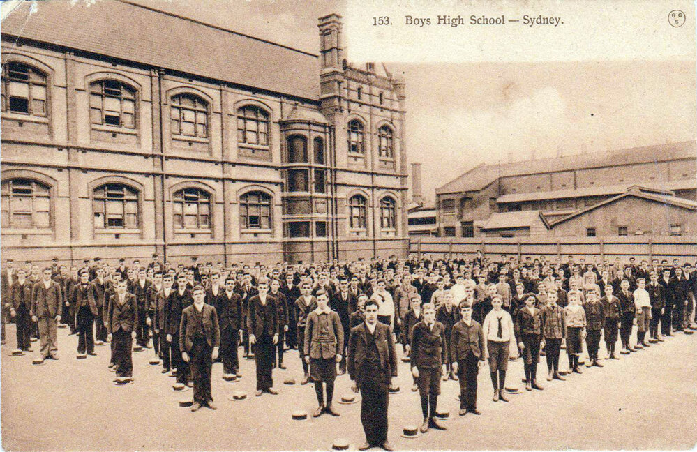 Assembled school, 1903