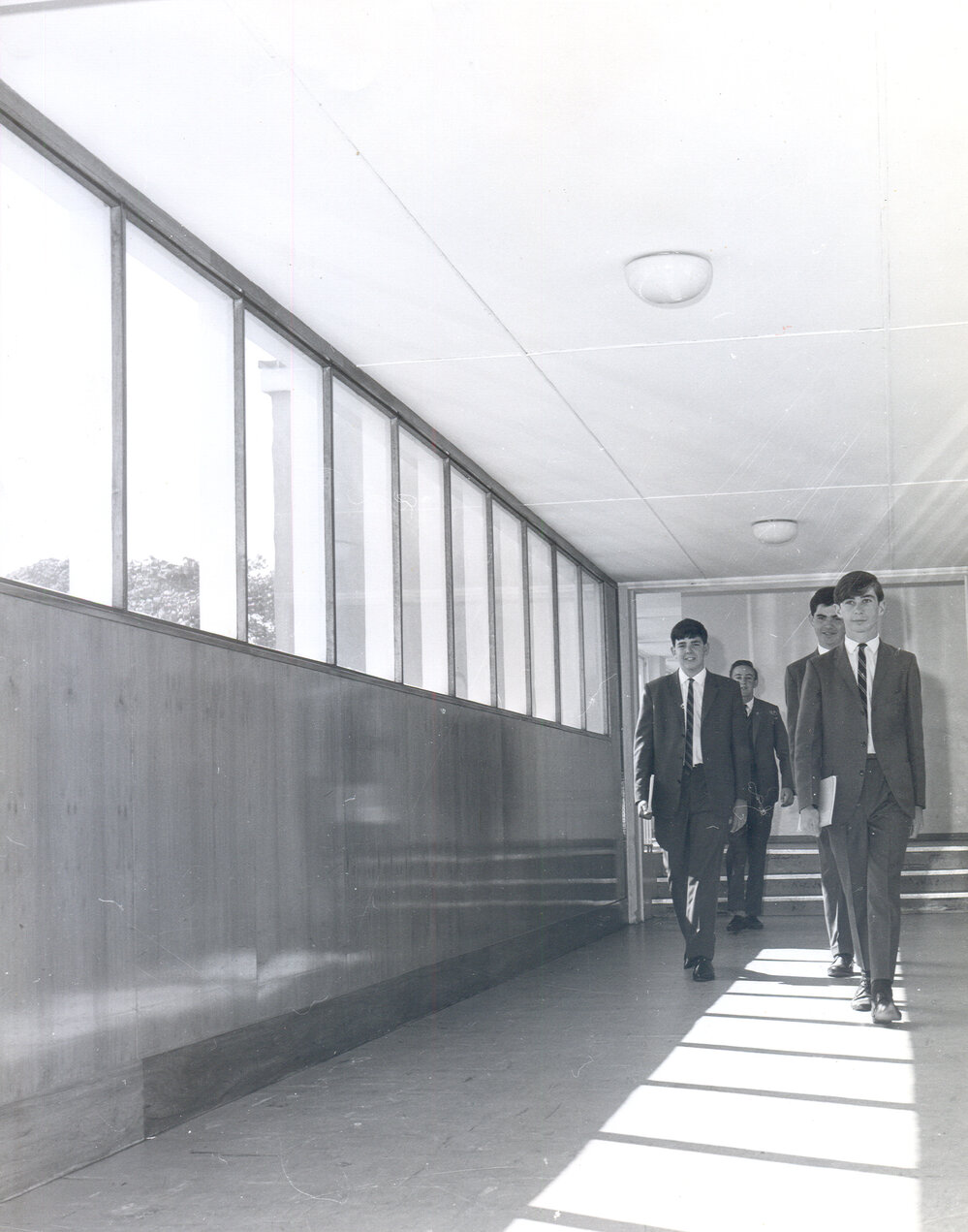 Corridor leading to Main Building