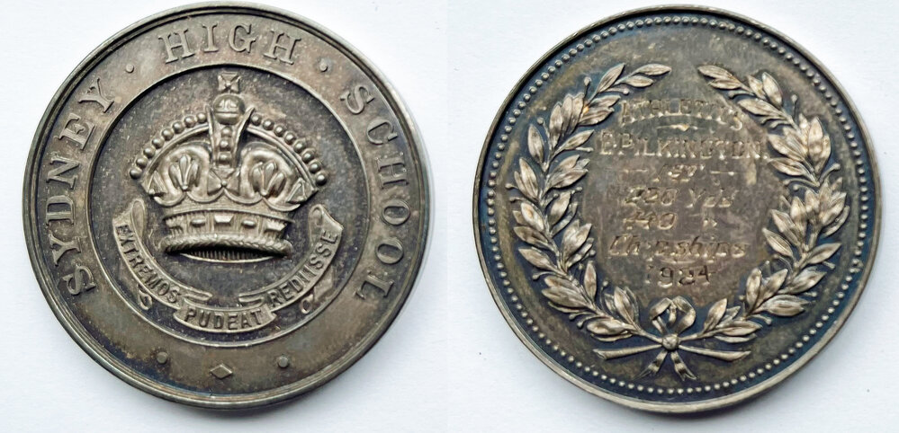 Athletics Medal 1924 - 220 yards and 440 yards championship