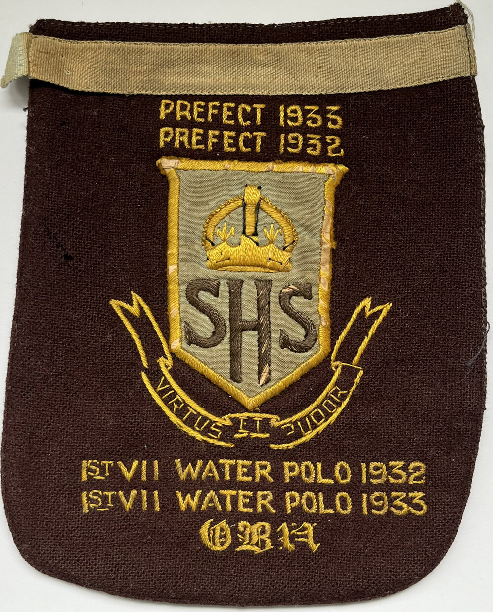 Blazer pocket - Keith Colin Cameron (1933)