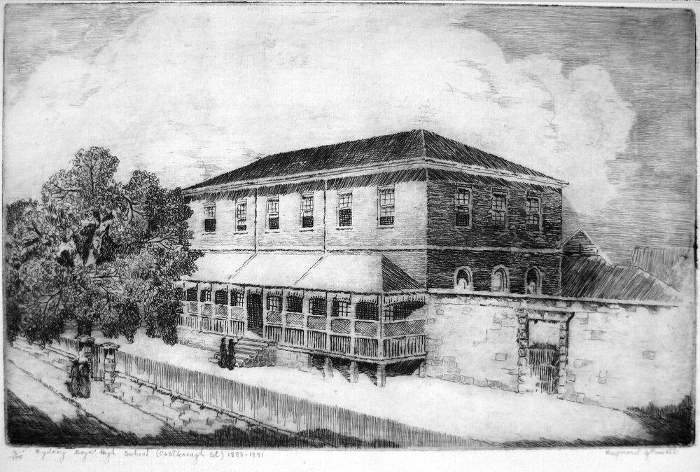 Castlereagh Street School, c 1890