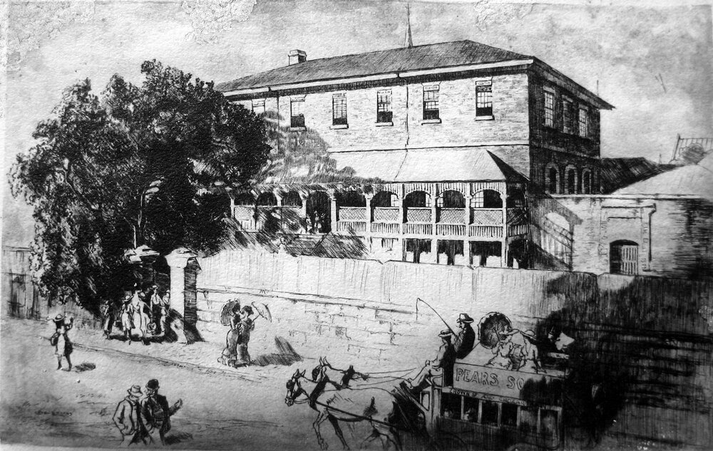Castlereagh Street School, c 1890