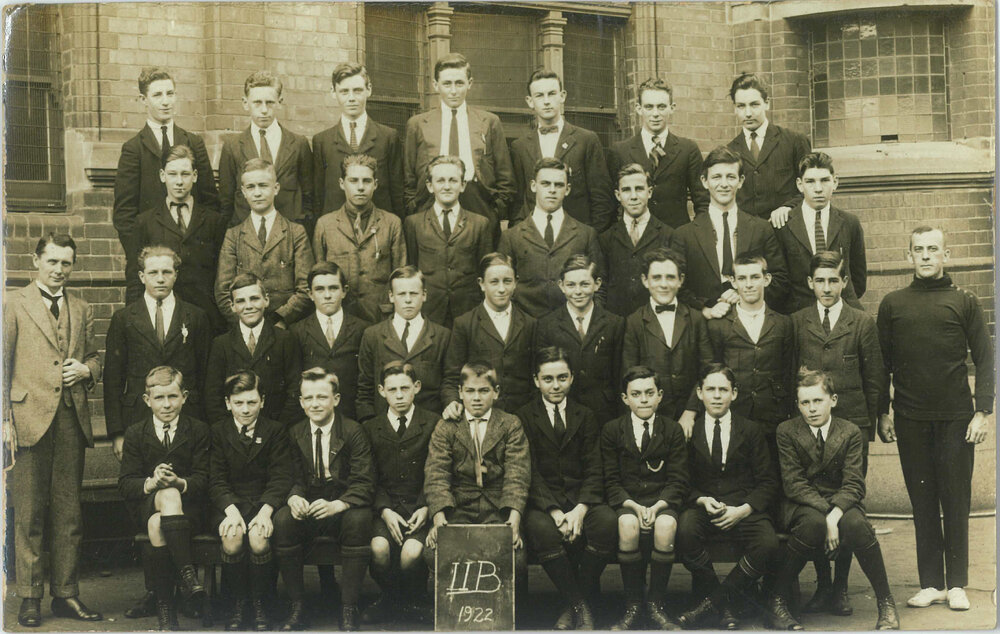 Class 2B 1922