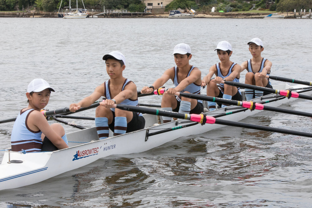 Rowing Year 8 2nd Quad 2017