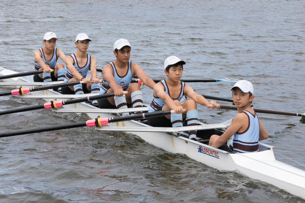Rowing Year 8 1st Quad 2017