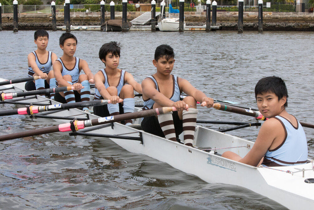 Rowing Year 8 3rd Quad 2017