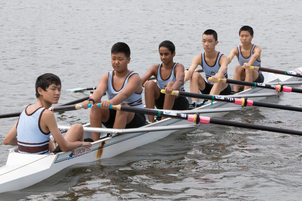 Rowing Year 9 4th Quad 2017