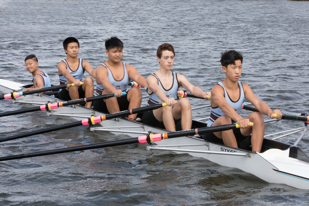 Rowing Year 9 1st Quad 2017