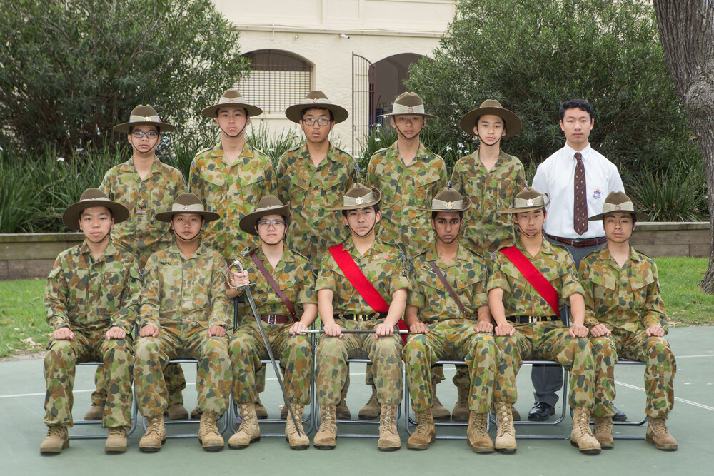Cadets 1st Platoon 2018