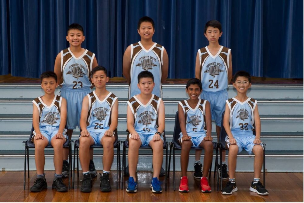 Basketball 13B team 2020