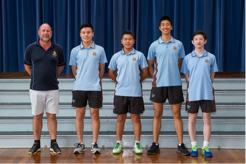 Table Tennis CHS Team 2020