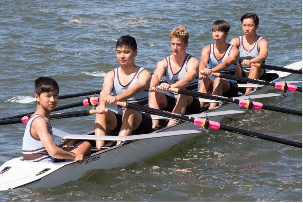 Rowing Year 9 1st Quad 2020