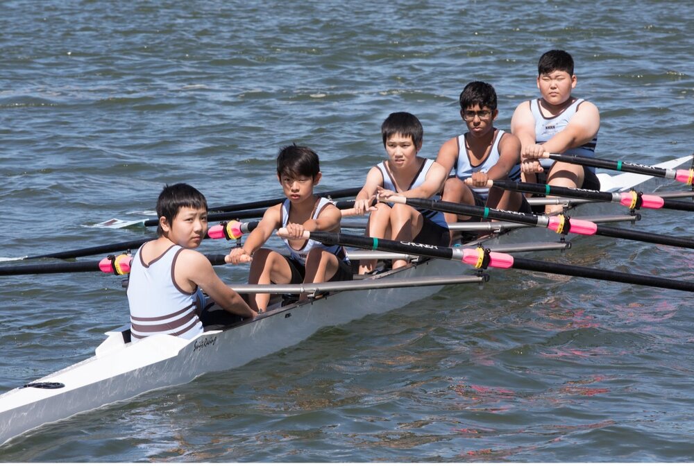 Rowing Year 8 6th Quad 2020