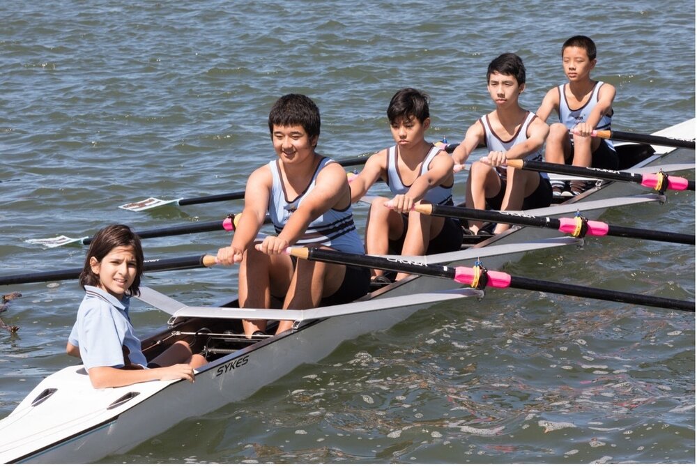 Rowing Year 8 1st Quad 2020