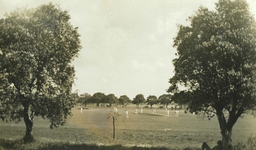 First Cricket Match at McKay Oval