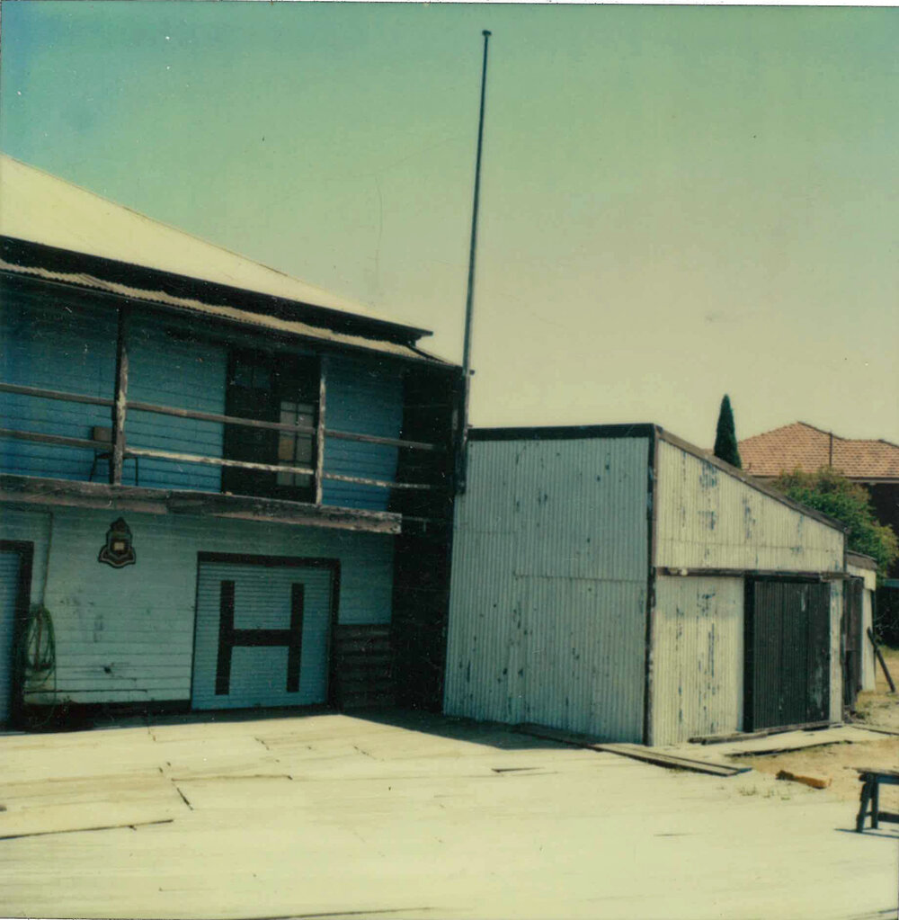 Sydney High School boatsheds, c 1981