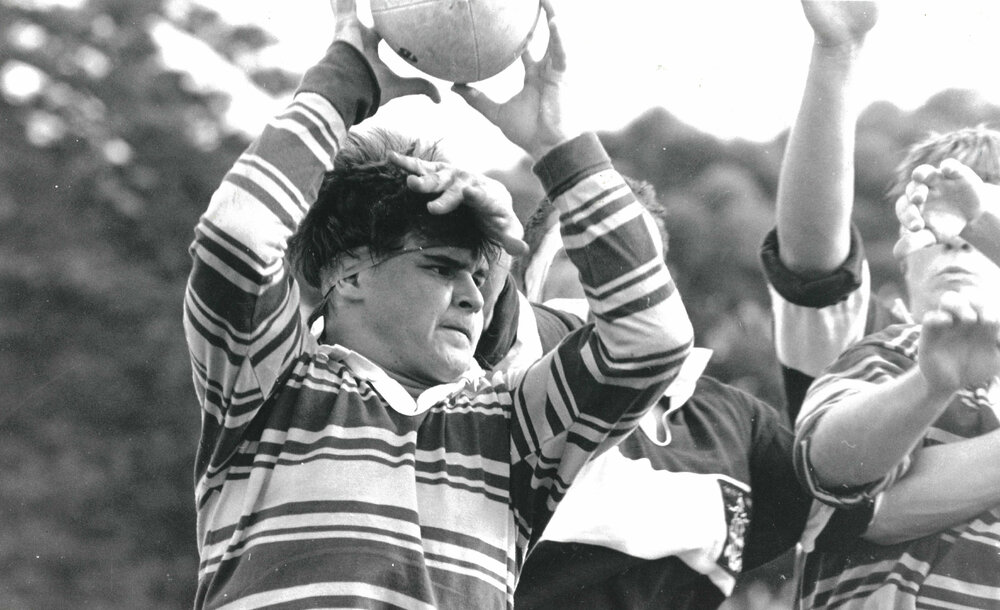 Rugby match, 1992
