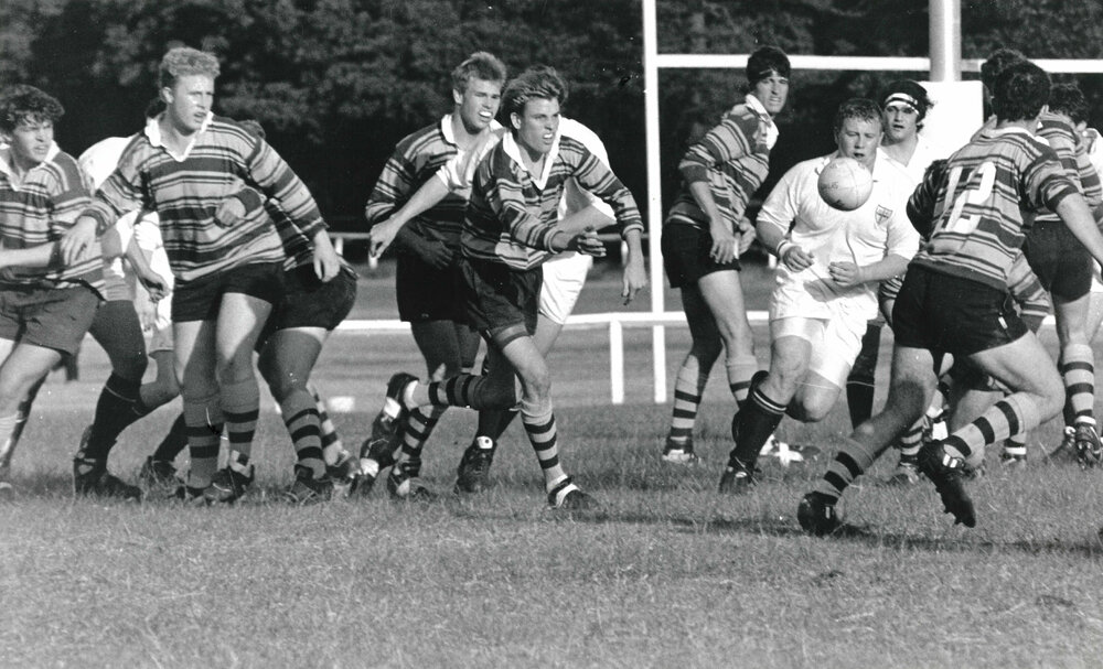 Rugby match, 1992