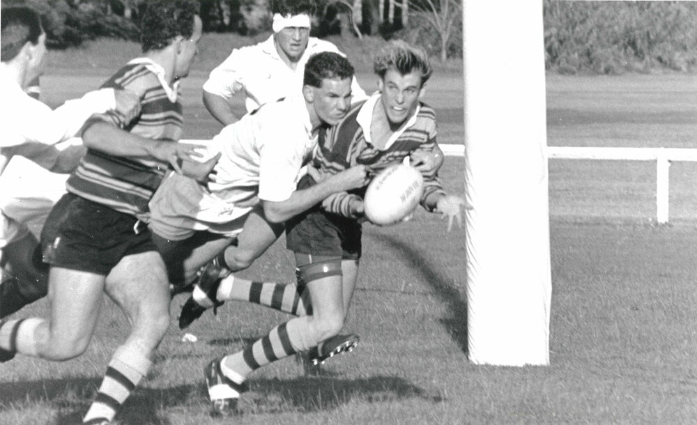 Rugby match, 1992