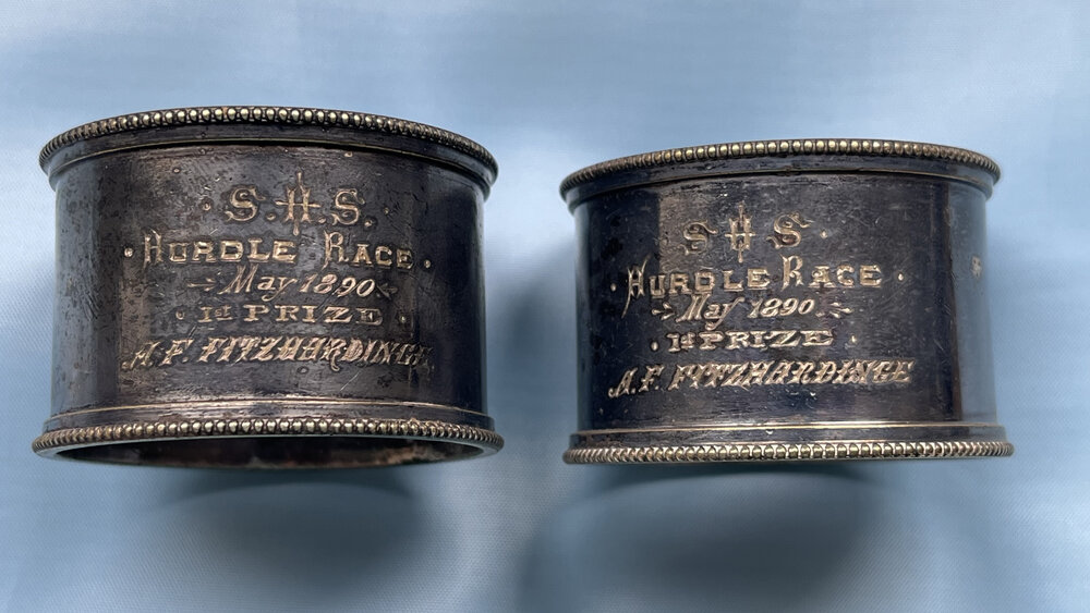 Athletics award 1890 - Hurdle race