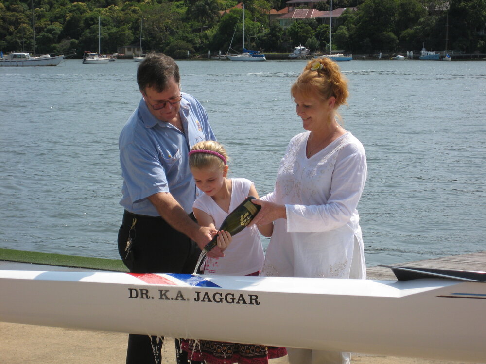 The naming of The Dr K A Jaggar, 2007