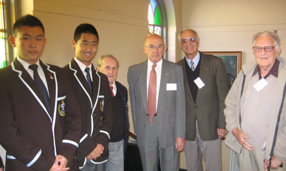 The pre-1945 back to school reunion lunch, 2010