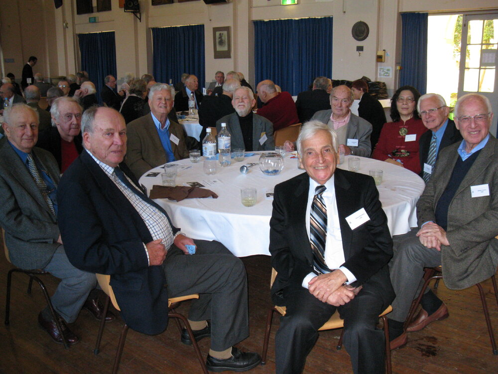 The pre-1945 back to school reunion lunch, 2010