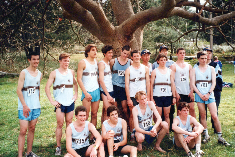 Cross Country Team 1997