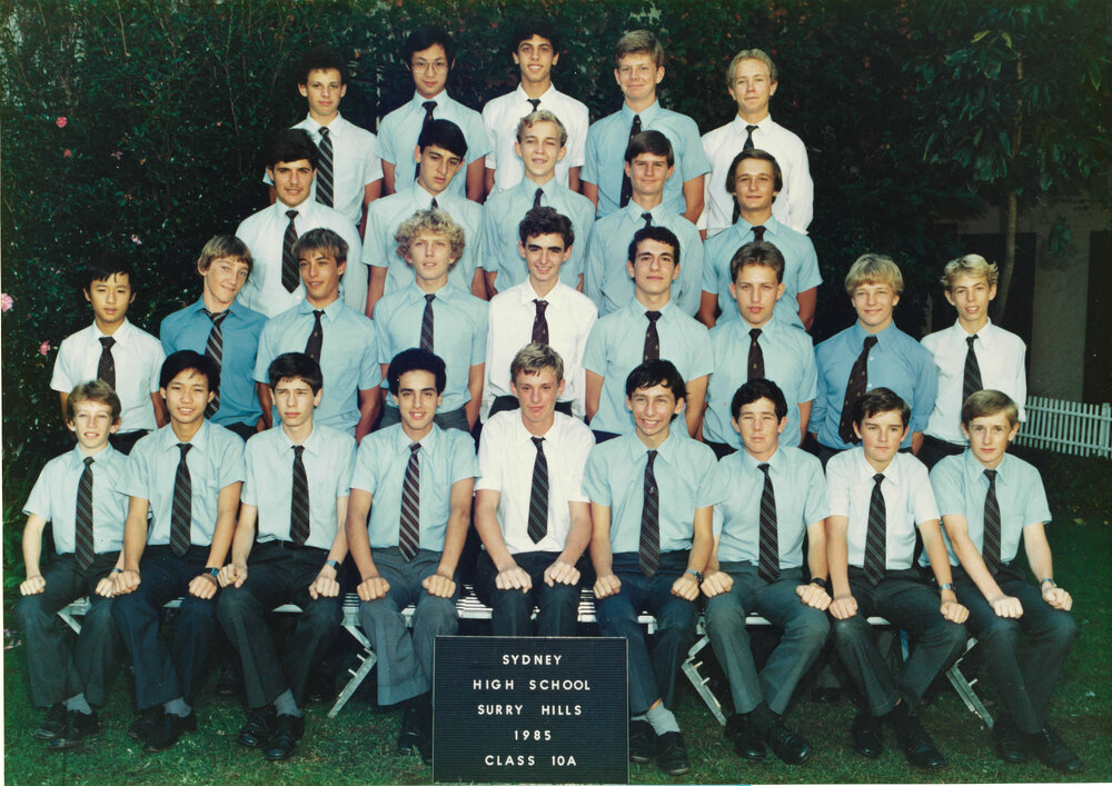 Class 10A 1985