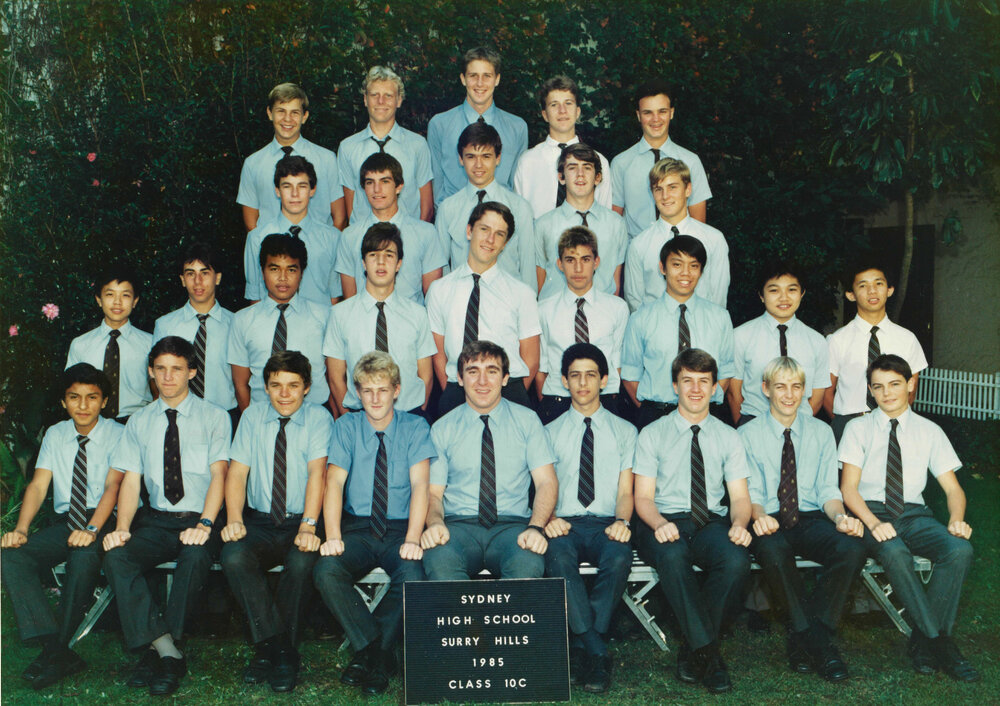 Class 10C 1985
