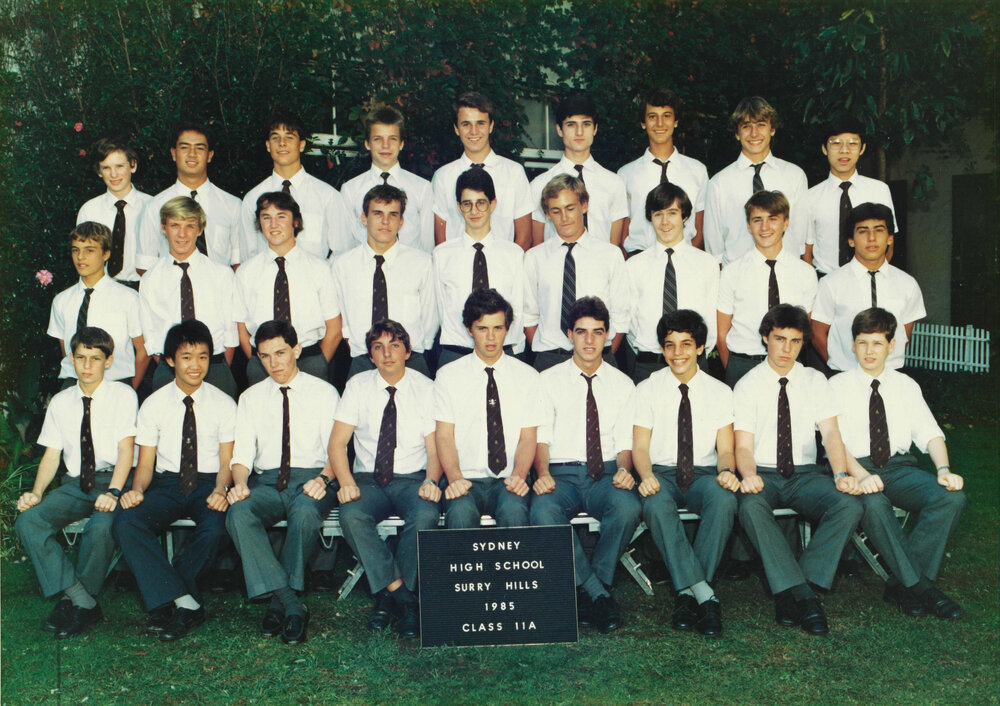 Class 11A 1985
