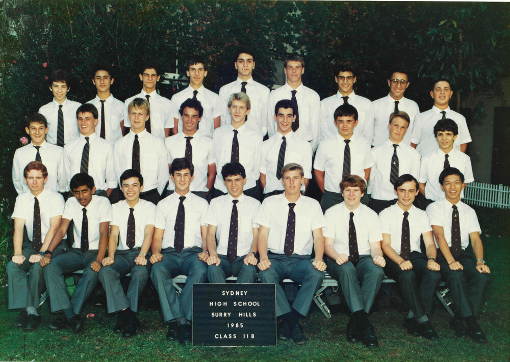 Class 11B 1985